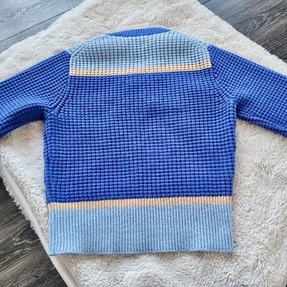 Marni x Uniqlo Popcorn Knitted Long Sleeve V Neck Sweater Sz XS - Picture 7 of 13